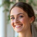 Janet Martin, delighted bride in Manchester